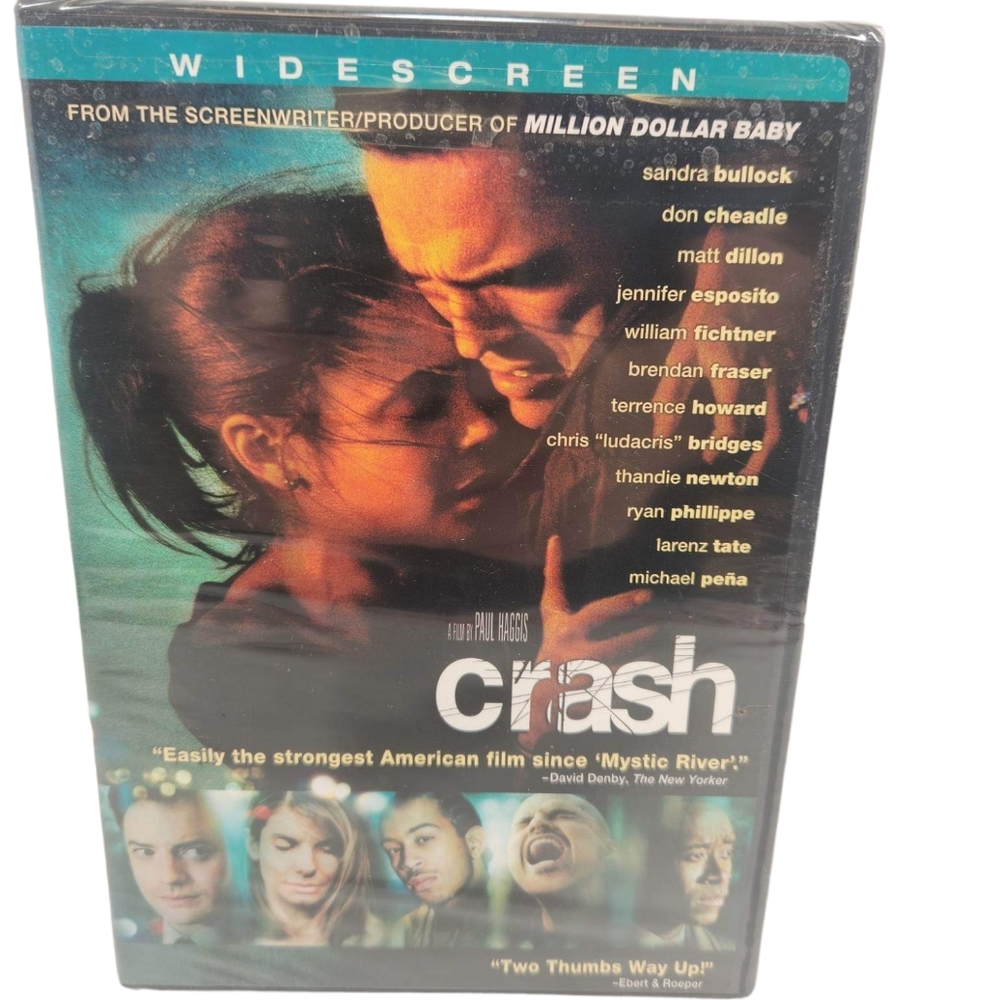 Crash (DVD 2004, Widescreen) Brand New Sealed‎ Sandra Bullock Don Cheadle